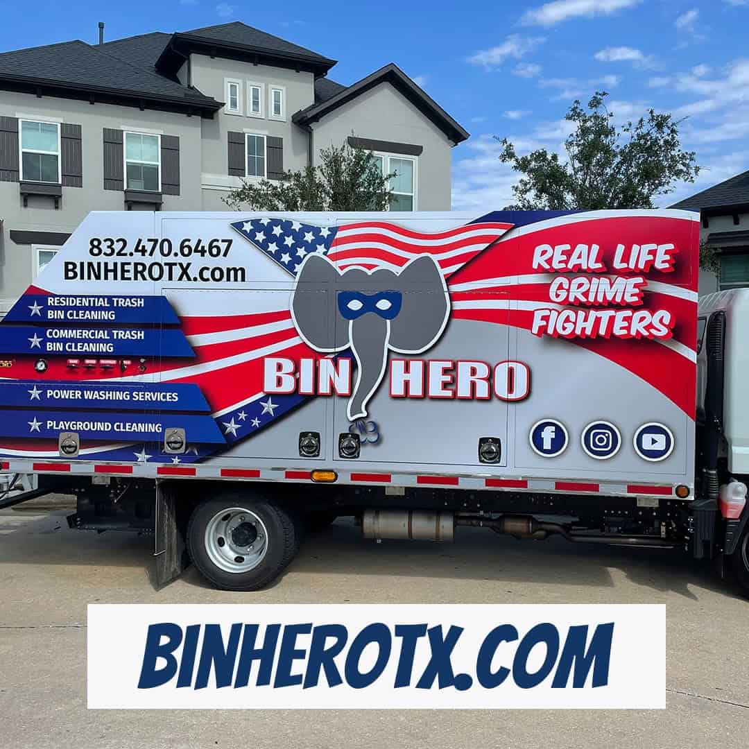 Bin Hero | Trash Bin Cleaning in West/South West Houston